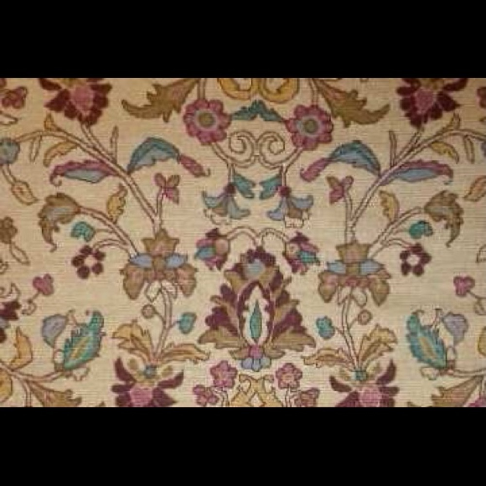 6 yards Ralph Lauren Bohemian Melstone Rug Umber Fabric - Picture 10 of 17
